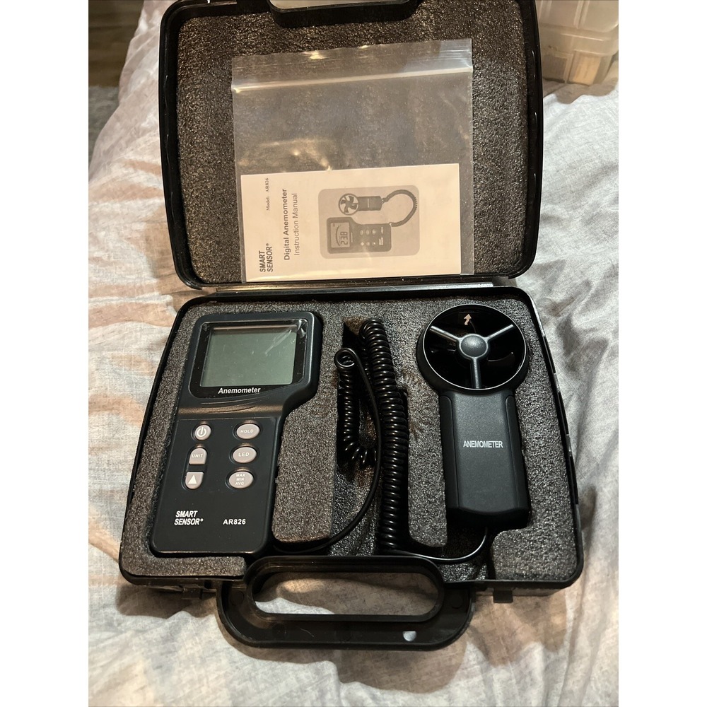 smart sensor digital Anemometer Ar826‎